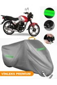 MotoEN  Vinleks Gri Falcon SK 125 KMT Uyumlu Motosiklet Brandası Lüx Kalite (Kilit Uyumlu) thumbnail 1