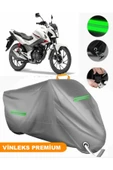MotoEN  Vinleks Gri Honda CB 125 F Uyumlu Motosiklet Brandası Lüx Kalite (Kilit Uyumlu) thumbnail 1