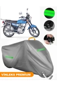 MotoEN  Vinleks Gri Falcon Sport 100 Uyumlu Motosiklet Brandası Lüx Kalite (Kilit Uyumlu) thumbnail 1