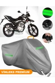 MotoEN  Vinleks Gri Falcon Wolf 180 Uyumlu Motosiklet Brandası Lüx Kalite (Kilit Uyumlu) thumbnail 1