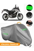 MotoEN  Vinleks Gri Honda NC 700 S Uyumlu Motosiklet Brandası Lüx Kalite (Kilit Uyumlu) thumbnail 1