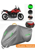 MotoEN  Vinleks Gri Honda NC 750 X DCT Arka Çanta Uyumlu Motosiklet Brandası (Kilit Uyumlu) thumbnail 1