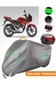 MotoEN  Vinleks Gri Honda CBF 150 Arka Çanta Uyumlu Motosiklet Brandası (Kilit Uyumlu) thumbnail 1
