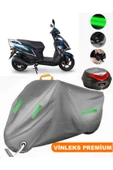 MotoEN  Vinleks Gri Falcon Mocco 125 Arka Çanta Uyumlu Motosiklet Brandası (Kilit Uyumlu) thumbnail 1
