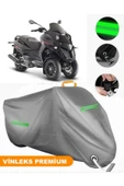 MotoEN  Vinleks Gri Gilera Fuoco 500 Uyumlu Motosiklet Brandası Lüx Kalite (Kilit Uyumlu) thumbnail 1