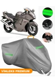 MotoEN  Vinleks Gri Honda CBR 1100 XX Uyumlu Motosiklet Brandası Lüx Kalite (Kilit Uyumlu) - 1