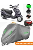 MotoEN  Vinleks Gri Hero Duet LX 110 Arka Çanta Uyumlu Motosiklet Brandası (Kilit Uyumlu) - 1