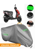 MotoEN  Vinleks Gri Honda Dio Uyumlu Motosiklet Brandası Lüx Kalite (Kilit Uyumlu) thumbnail 1
