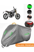 MotoEN  Vinleks Gri Ducati Scrambler 1100 Special Arka Çanta Uyumlu Motosiklet Brandası (Kilit Uyumlu) thumbnail 1