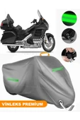 MotoEN  Vinleks Gri Honda Goldwing GL 1500 SE Uyumlu Motosiklet Brandası Lüx Kalite (Kilit Uyumlu) thumbnail 1