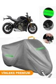 MotoEN  Vinleks Gri Ducati Streetfighter V4 S Uyumlu Motosiklet Brandası Lüx Kalite (Kilit Uyumlu) thumbnail 1