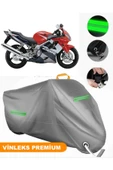 MotoEN  Vinleks Gri Honda CBR 600 F Sport Uyumlu Motosiklet Brandası Lüx Kalite (Kilit Uyumlu) thumbnail 1