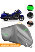 MotoEN  Vinleks Gri Honda Goldwing F6B Uyumlu Motosiklet Brandası Lüx Kalite (Kilit Uyumlu) - 1