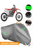 MotoEN  Vinleks Gri Honda CRF 450 R Uyumlu Motosiklet Brandası Lüx Kalite (Kilit Uyumlu) thumbnail 1