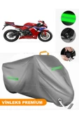 MotoEN  Vinleks Gri Honda CBR 600 RR Uyumlu Motosiklet Brandası Lüx Kalite (Kilit Uyumlu) thumbnail 1