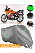 MotoEN  Vinleks Gri Kanuni Racer 200 Uyumlu Motosiklet Brandası Lüx Kalite (Kilit Uyumlu) thumbnail 1