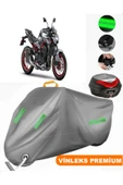 MotoEN  Vinleks Gri Kawasaki Z 900 Arka Çanta Uyumlu Motosiklet Brandası (Kilit Uyumlu) thumbnail 1