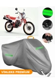 MotoEN  Vinleks Gri Honda XL 200 Uyumlu Motosiklet Brandası Lüx Kalite (Kilit Uyumlu) thumbnail 1
