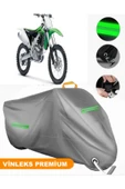 MotoEN  Vinleks Gri Kawasaki KX 250F Uyumlu Motosiklet Brandası Lüx Kalite (Kilit Uyumlu) - 1
