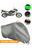 MotoEN  Vinleks Gri Honda XL 700 Transalp Uyumlu Motosiklet Brandası Lüx Kalite (Kilit Uyumlu) thumbnail 1