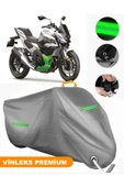 MotoEN  Vinleks Gri Kawasaki N?NJA7 HYBRID Uyumlu Motosiklet Brandası Lüx Kalite (Kilit Uyumlu) thumbnail 1