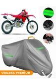 MotoEN  Vinleks Gri Honda XR 650 R Uyumlu Motosiklet Brandası Lüx Kalite (Kilit Uyumlu) - 1