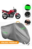 MotoEN  Vinleks Gri Kawasaki ER-5 Uyumlu Motosiklet Brandası Lüx Kalite (Kilit Uyumlu) thumbnail 1