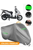 MotoEN  Vinleks Gri Kanuni Resa 125 Uyumlu Motosiklet Brandası Lüx Kalite (Kilit Uyumlu) - 1