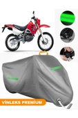 MotoEN  Vinleks Gri Hyosung RX 125 Uyumlu Motosiklet Brandası Lüx Kalite (Kilit Uyumlu) thumbnail 1