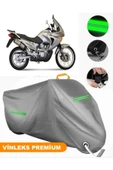 MotoEN  Vinleks Gri Honda XL 650 Transalp Uyumlu Motosiklet Brandası Lüx Kalite (Kilit Uyumlu) thumbnail 1