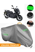 MotoEN  Vinleks Gri Kanuni Seha 150 Uyumlu Motosiklet Brandası Lüx Kalite (Kilit Uyumlu) - 1