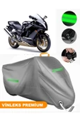 MotoEN  Vinleks Gri Kawasaki ZX-12 R Uyumlu Motosiklet Brandası Lüx Kalite (Kilit Uyumlu) thumbnail 1