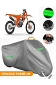 MotoEN  Vinleks Gri KTM 250 EXC Uyumlu Motosiklet Brandası Lüx Kalite (Kilit Uyumlu) thumbnail 1