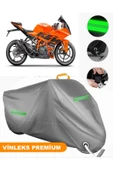 MotoEN  Vinleks Gri KTM 390 RC Uyumlu Motosiklet Brandası Lüx Kalite (Kilit Uyumlu) thumbnail 1