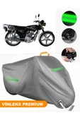 MotoEN  Vinleks Gri Lifan Dragon 125 Uyumlu Motosiklet Brandası Lüx Kalite (Kilit Uyumlu) thumbnail 1