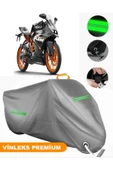 MotoEN  Vinleks Gri KTM 200 RC Uyumlu Motosiklet Brandası Lüx Kalite (Kilit Uyumlu) thumbnail 1