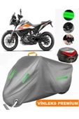 MotoEN  Vinleks Gri KTM 390 Adventure Arka Çanta Uyumlu Motosiklet Brandası (Kilit Uyumlu) thumbnail 1