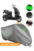 MotoEN  Vinleks Gri Kymco KRV 200 Uyumlu Motosiklet Brandası Lüx Kalite (Kilit Uyumlu) thumbnail 1