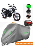 MotoEN  Vinleks Gri Kuba Pars Arka Çanta Uyumlu Motosiklet Brandası (Kilit Uyumlu) - 1