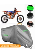MotoEN  Vinleks Gri KTM 250 SXF Uyumlu Motosiklet Brandası Lüx Kalite (Kilit Uyumlu) thumbnail 1