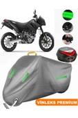 MotoEN  Vinleks Gri KTM 640 Duke II Arka Çanta Uyumlu Motosiklet Brandası (Kilit Uyumlu) thumbnail 1