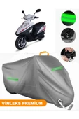 MotoEN  Vinleks Gri Kuba Raden 125 Uyumlu Motosiklet Brandası Lüx Kalite (Kilit Uyumlu) thumbnail 1