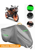 MotoEN  Vinleks Gri KTM 250 RC ABS Uyumlu Motosiklet Brandası Lüx Kalite (Kilit Uyumlu) thumbnail 1