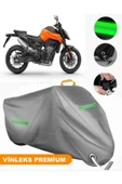 MotoEN  Vinleks Gri KTM 790 Duke Uyumlu Motosiklet Brandası Lüx Kalite (Kilit Uyumlu) thumbnail 1