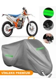 MotoEN  Vinleks Gri KTM 530 EXC Uyumlu Motosiklet Brandası Lüx Kalite (Kilit Uyumlu) thumbnail 1