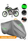 MotoEN  Vinleks Gri Mondial KD 125 F Uyumlu Motosiklet Brandası Lüx Kalite (Kilit Uyumlu) thumbnail 1