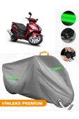 MotoEN  Vinleks Gri Motoran Maximus 150 Uyumlu Motosiklet Brandası Lüx Kalite (Kilit Uyumlu) thumbnail 1
