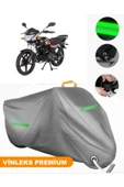 MotoEN  Vinleks Gri Mondial 125 Superboy i Uyumlu Motosiklet Brandası Lüx Kalite (Kilit Uyumlu) - 1