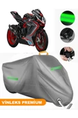 MotoEN  Vinleks Gri MV Agusta F3 800 Uyumlu Motosiklet Brandası Lüx Kalite (Kilit Uyumlu) thumbnail 1