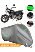 MotoEN  Vinleks Gri Mondial Vulture I-E Uyumlu Motosiklet Brandası Lüx Kalite (Kilit Uyumlu) thumbnail 1